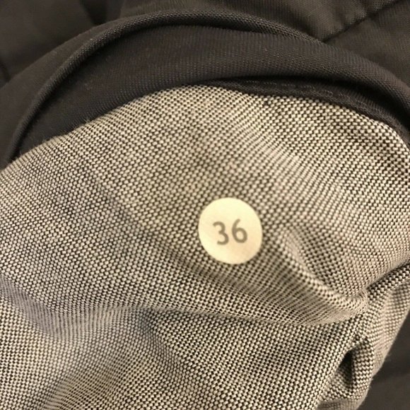 Lululemon Men Chino Pants Sz 36/ 34 Dark Grey Stretch Chino 5 Pockets - Picture 6 of 8